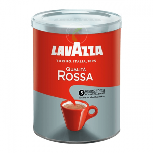 Lavazza Qualita Rossa Blik Tin Filterkoffie 250 gram