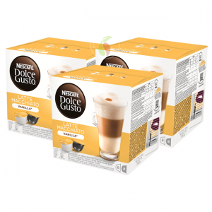 Nescafe Dolce Gusto Latte Macchiato Vanilla Koffiecups 16 stuks