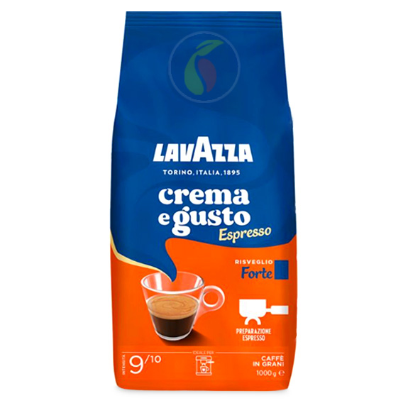 Lavazza Crema e Gusto forte koffie bonen 6x1000 gram (Prijs per stuk-Minimal (615015)