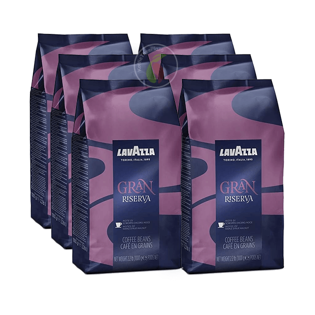 KoffieTheePlaza Lavazza Gran Riserva Koffiebonen 1 kg aanbieding