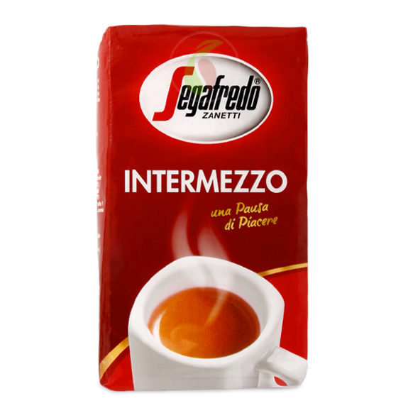 KoffieTheePlaza Segafredo Intermezzo Gemalen Filterkoffie 250 gram aanbieding
