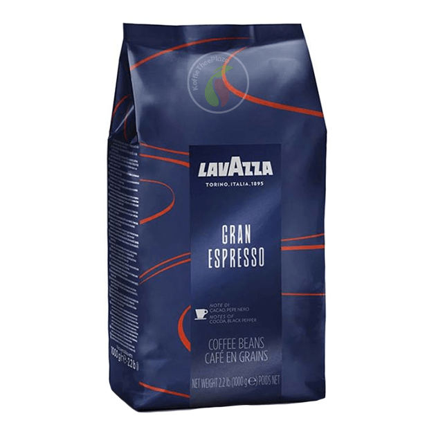 KoffieTheePlaza Lavazza Gran Espresso Koffiebonen 1 kg aanbieding