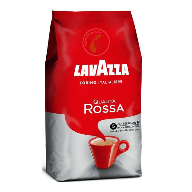 KoffieTheePlaza Lavazza Qualita Rossa Koffiebonen 1 kg aanbieding