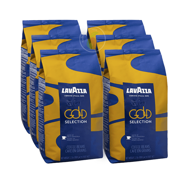 KoffieTheePlaza Lavazza Gold Selection Koffiebonen 1 kg aanbieding