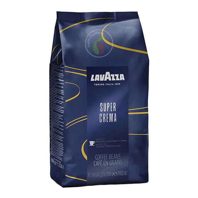 KoffieTheePlaza Lavazza Super Crema Koffiebonen 1 kg aanbieding