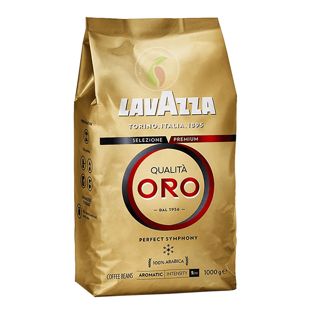 KoffieTheePlaza Lavazza Qualita Oro Koffiebonen 1 kg aanbieding
