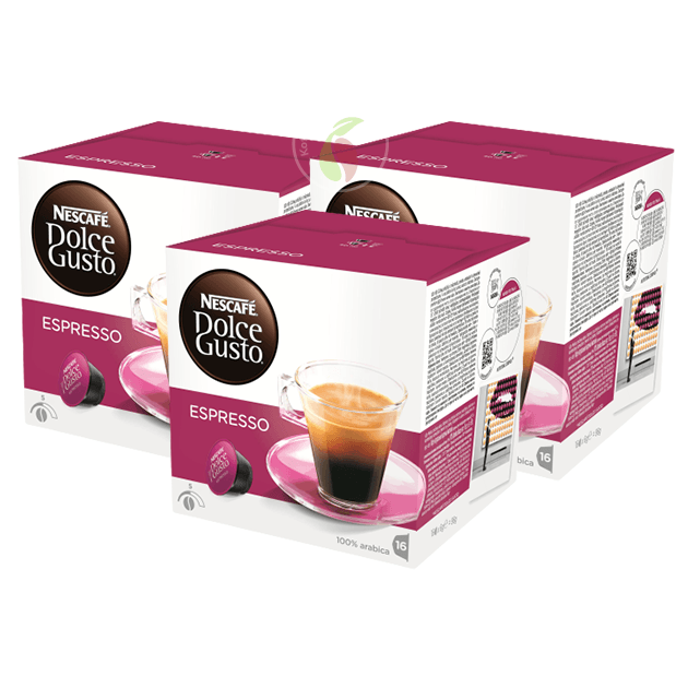 KoffieTheePlaza Nescafe Dolce Gusto Espresso Koffiecups 16 stuks aanbieding