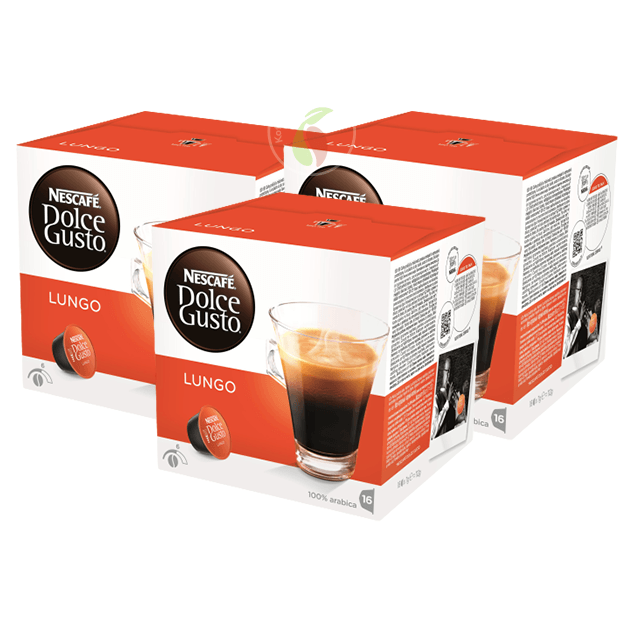 vrije tijd Cerebrum Wordt erger Nescafe Dolce Gusto Lungo Koffiecups 16 stuks | Koffie Thee Plaza