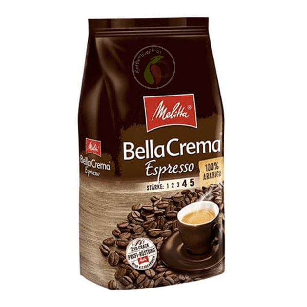 KoffieTheePlaza Melitta BellaCrema Espresso Koffiebonen 1 kg aanbieding